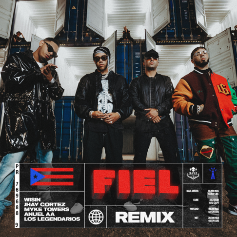 WISIN, JHAYCO, Anuel Aa - Fiel (feat. Los Legendarios & Myke Towers) [Remix]