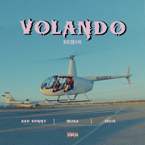 Mora, Bad Bunny, Sech - Volando (Remix)