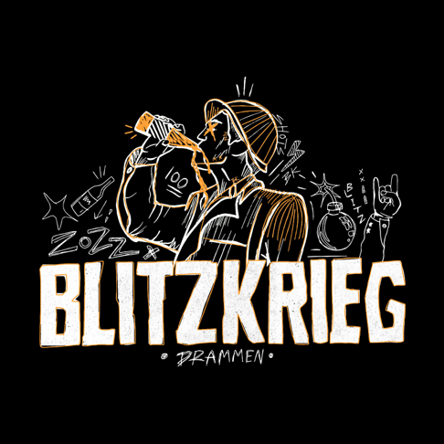 Kris Winther, SuperJonny, Rapposaurus Rex - Blitzkrieg 2022 - Drammen - Single (feat. LamboLaz)