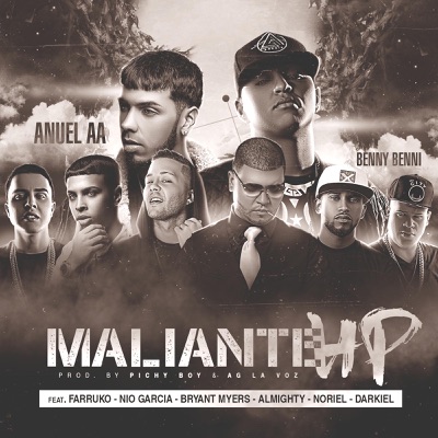  - Maliante HP (Remix) [feat. Anuel Aa, Farruko, Almighty, Darkiel, Bryant Myers, Nio Garcia & Noriel]