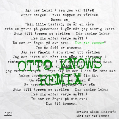  - Din tid kommer (Otto Knows Remix)